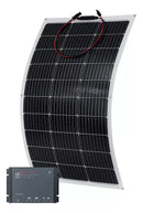 Placa Solar Flexível 12v 100W