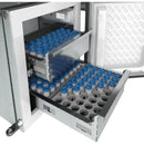 Geladeira Para Caminhão Elber Amostra De Leite 53 Litros 12V/24V Inox